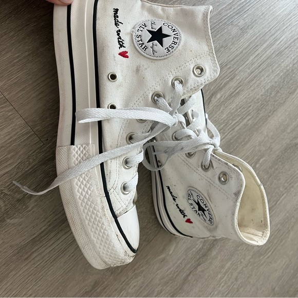 CONVERSE Made With Love High Top Sneakers - Picture 4 of 5
